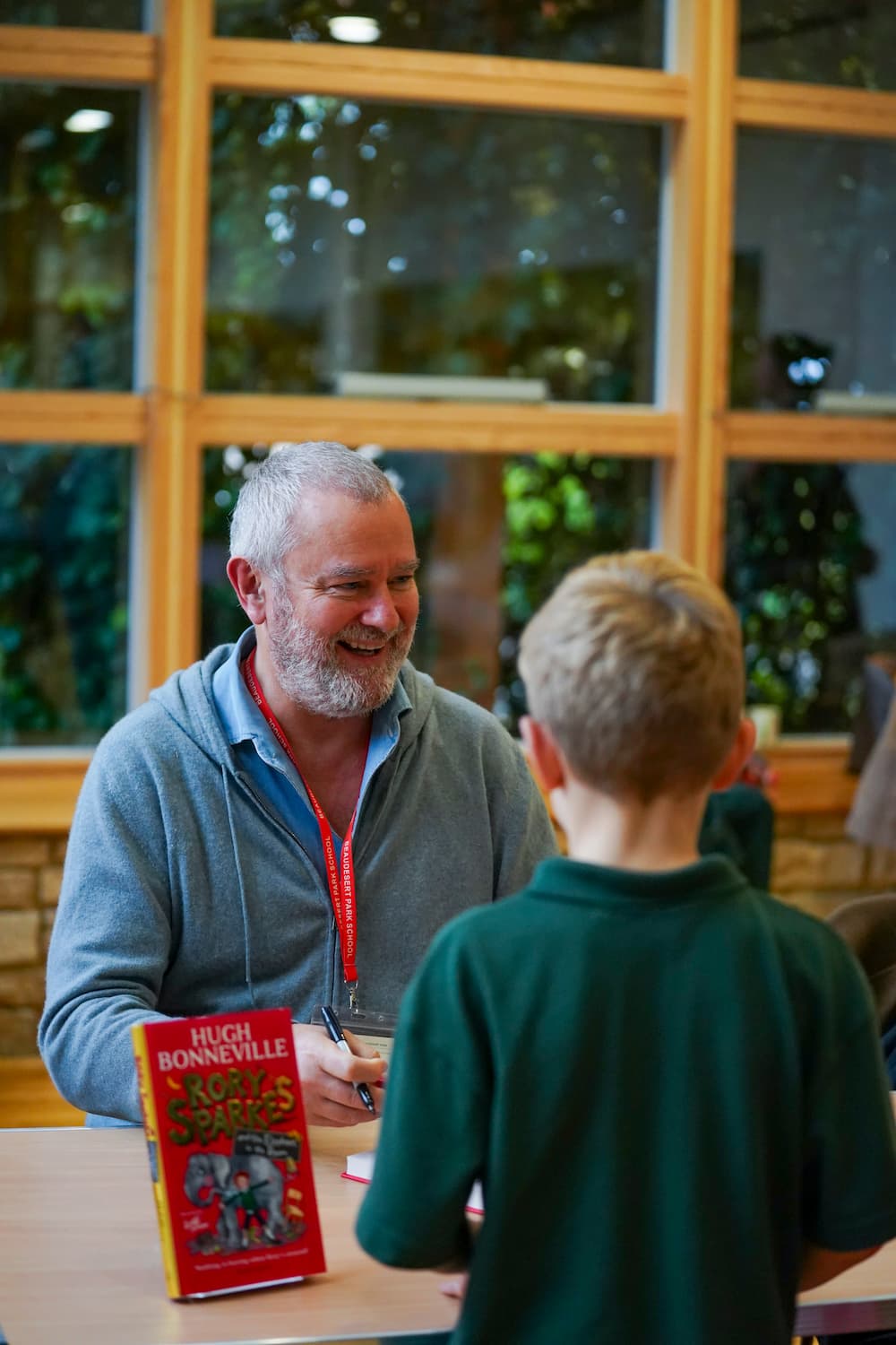 Paddington Star Hugh Bonneville Inspires Pupils with New Children’s Book